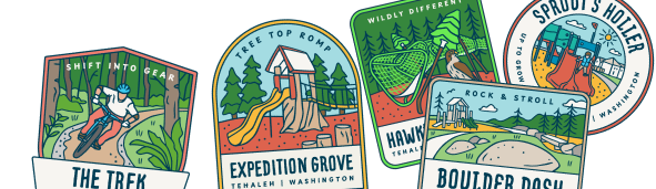 Tehaleh Parks & Trails Graphics