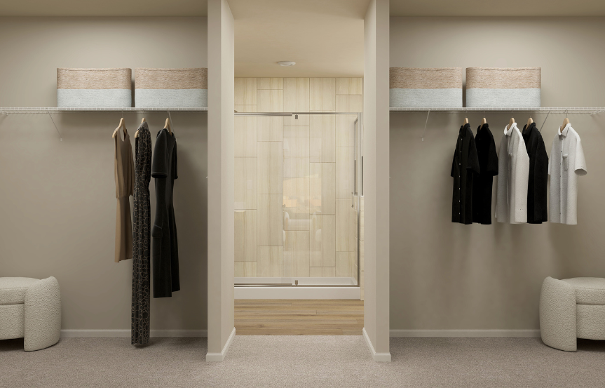 Cherry Primary Closet