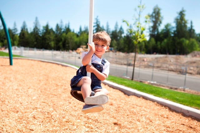 Take a turn on the zip line at Big Sky Park.