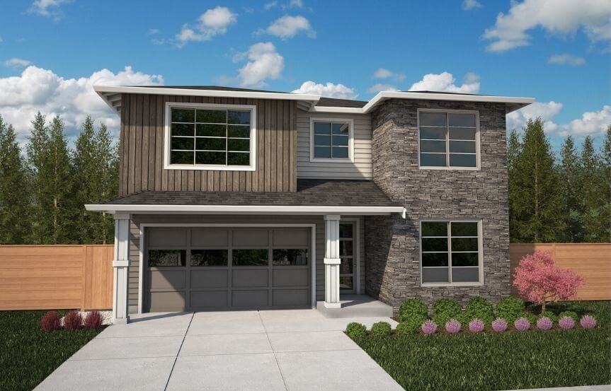 Brookstone Homes Cypress Model Elevation B