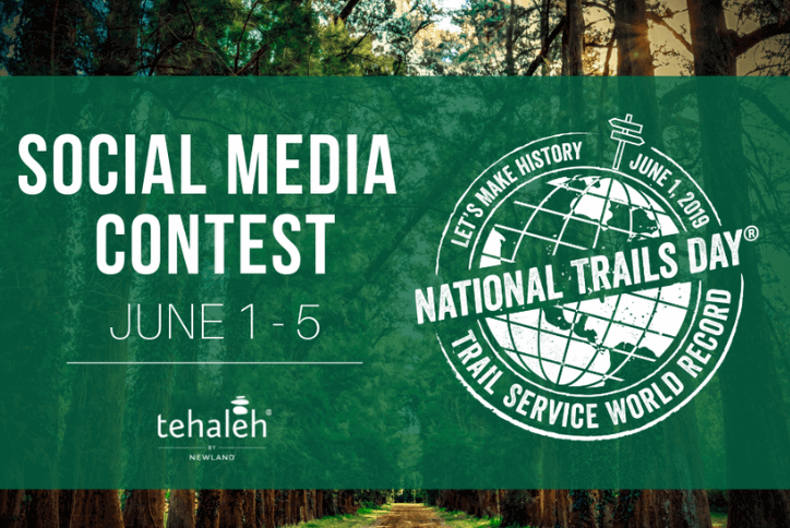 Social media contest hosted by Tehaleh for National Trails Day.