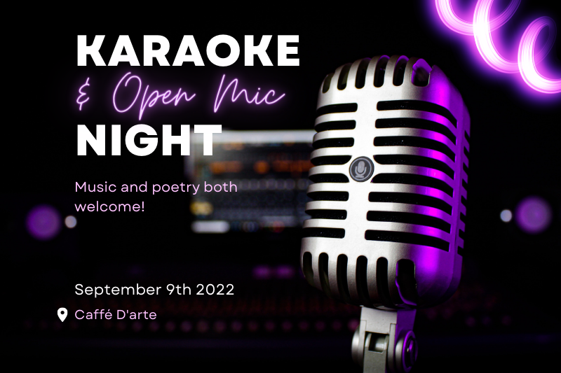 karaoke and open mic night