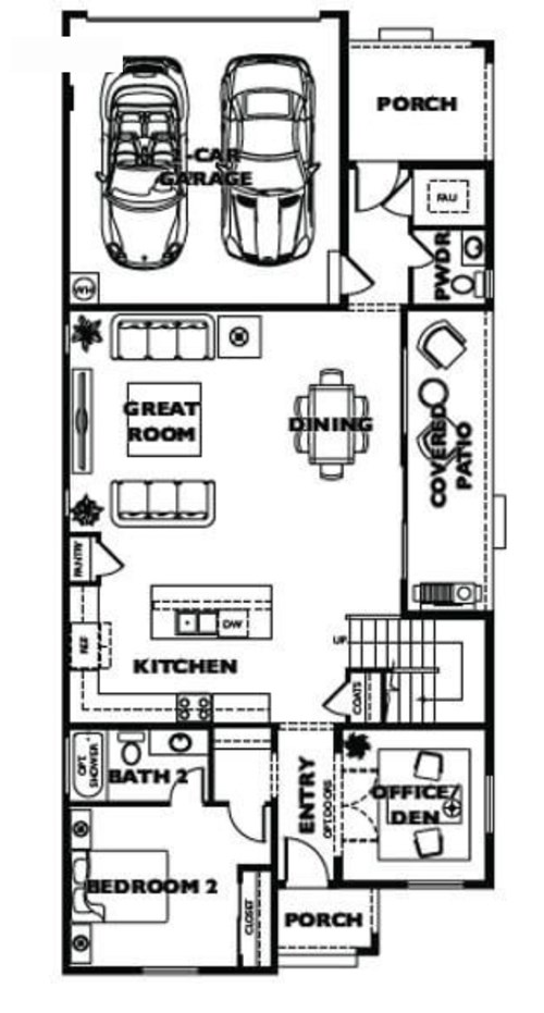 Trek Floorplan Floor 1