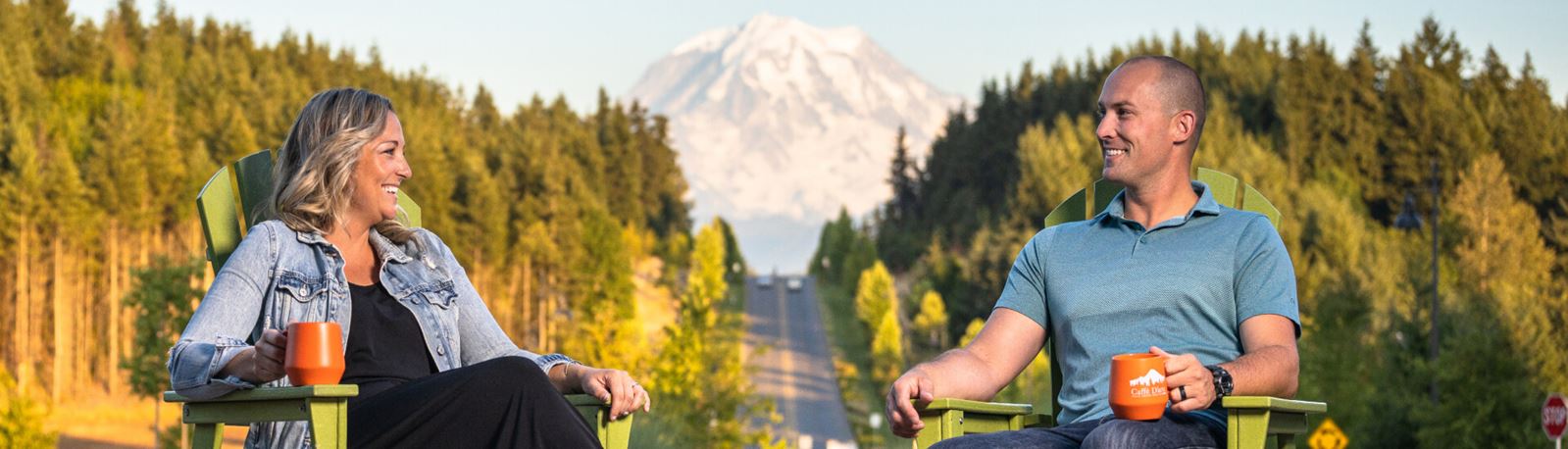 Tehaleh community residents enjoying the outdoors in Bonney Lake, WA