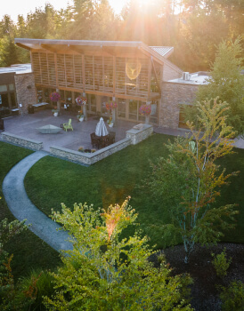 Tehaleh community amenity exterior in Bonney Lake, WA