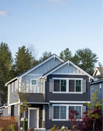 Tehaleh community home exterior in Bonney Lake, WA