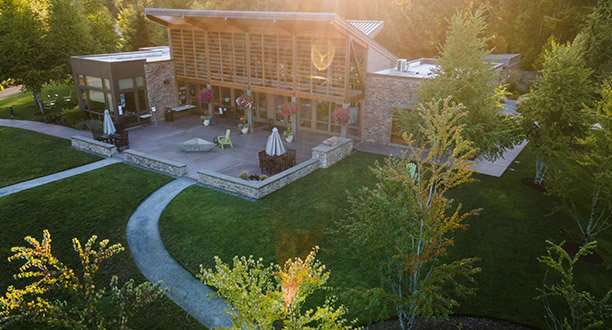 Tehaleh community amenity exterior in Bonney Lake, WA