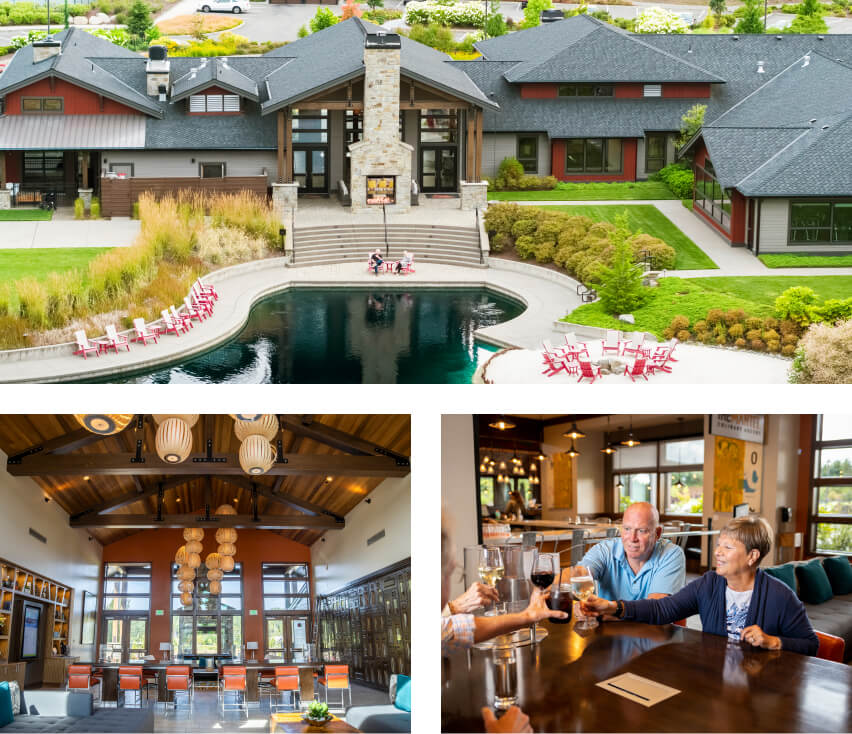 Seven Summits Lodge in Trilogy at Tehaleh 55+ Community Puget Sound Washington
