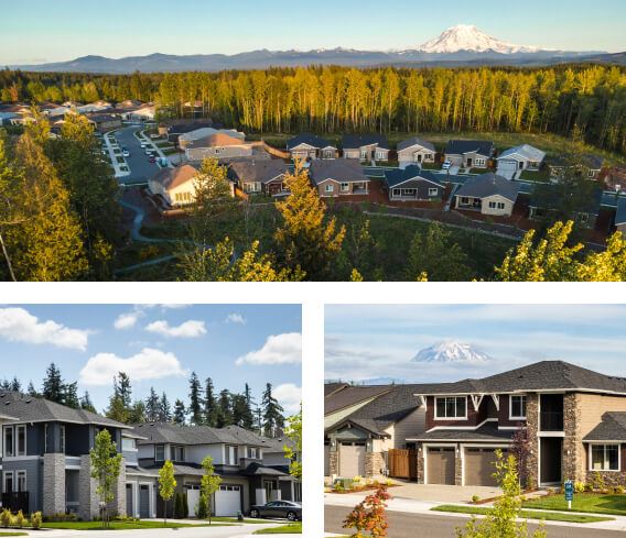 Homebuilders in Bonney Lake Washington at Tehaleh Community