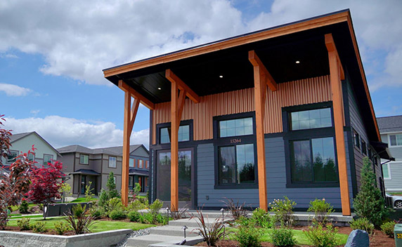 Welcome Center in Tehaleh community Bonney Lake, Washington