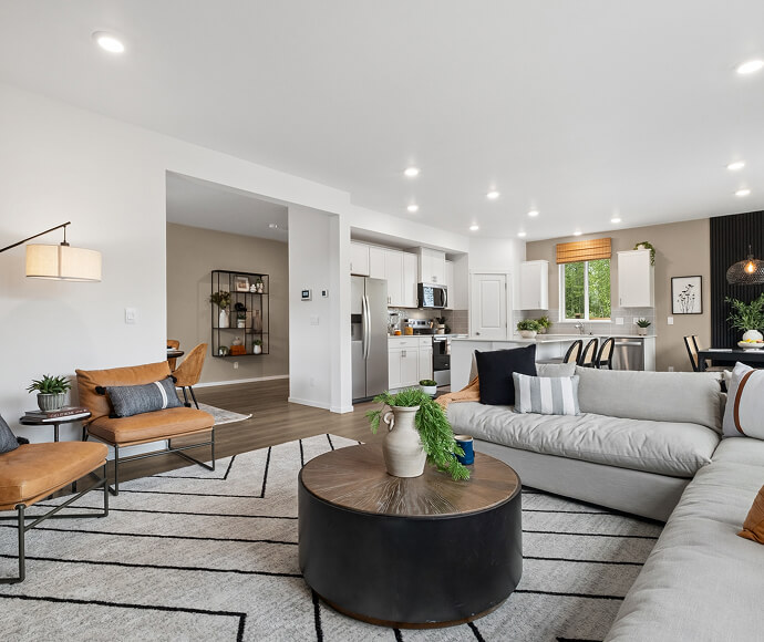 Model home at Tehaleh in Bonney Lake, WA