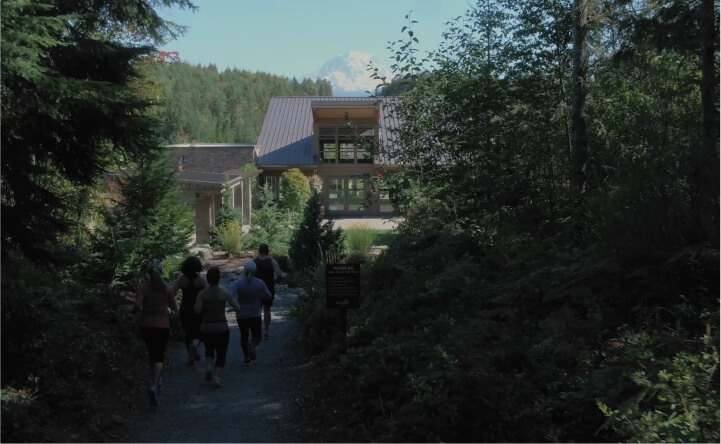 Tehaleh community in Bonney Lake, WA surrounding nature