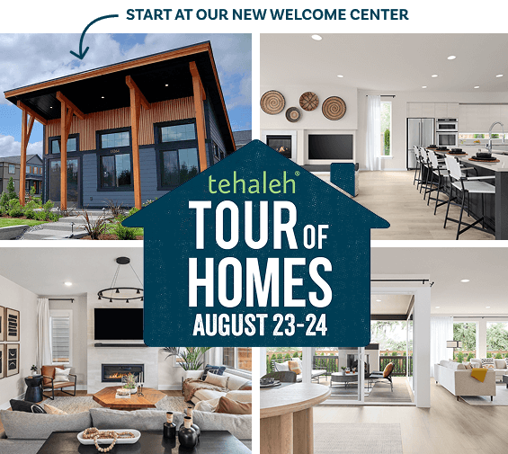 Tehaleh Tour Of Homes Event in Bonney Lake, WA