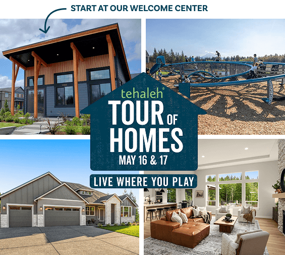 Tour of Homes Event at Tehaleh graphic