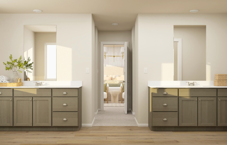 Cherry Primary Bathroom