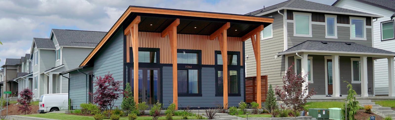 Tehaleh Welcome Center in Puget Sound, WA